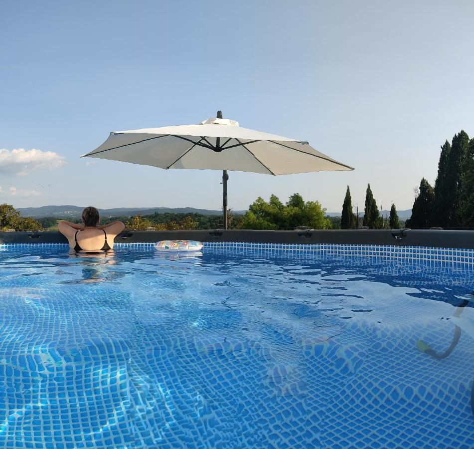 Villa Cicogna, Private Villa With Exclusive Use Pool 테라누오바 브라씨올리니 외부 사진